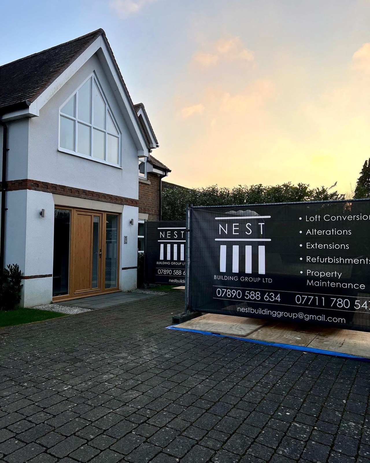 New building project starting in Kingswood, Surrey